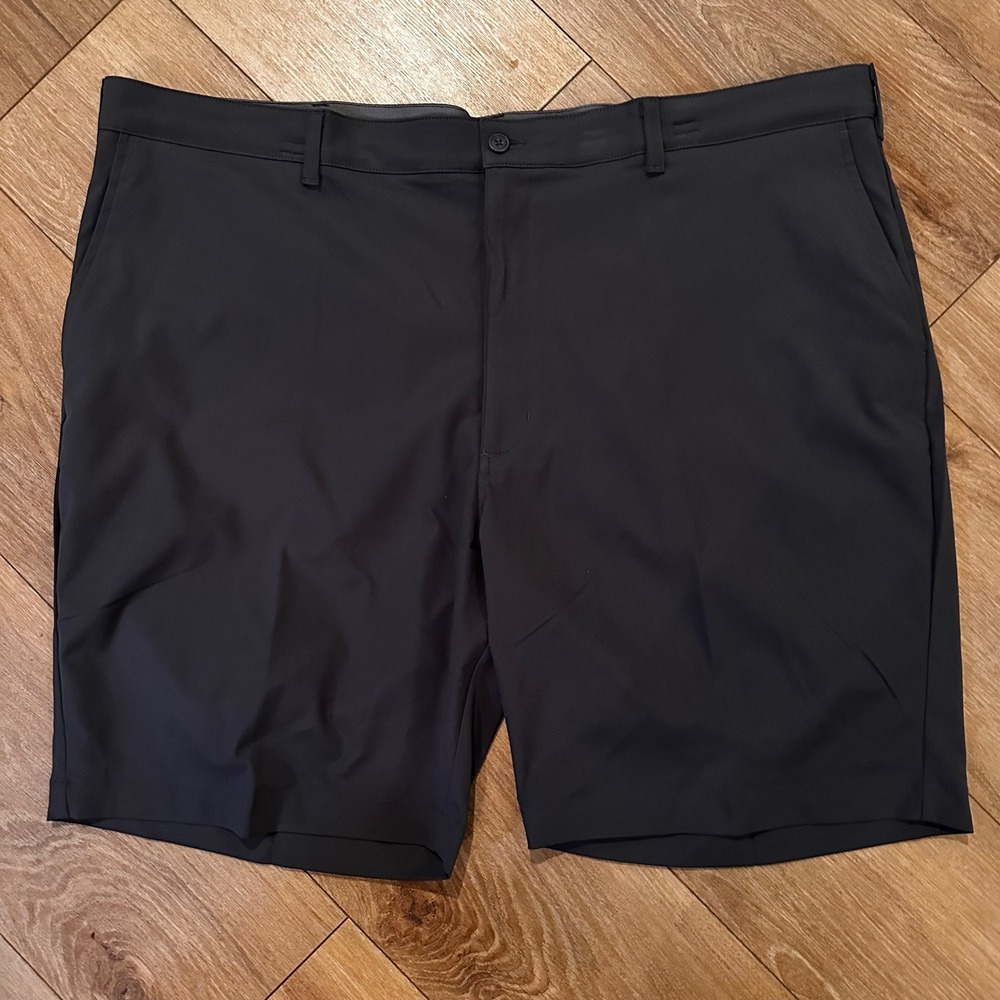 Ben Hogan Performance Mens Golf Shorts Asphalt Gray 46 Stretch Moisture Wicking